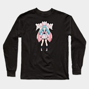 Anime Kawaii Girl Japanese Long Sleeve T-Shirt